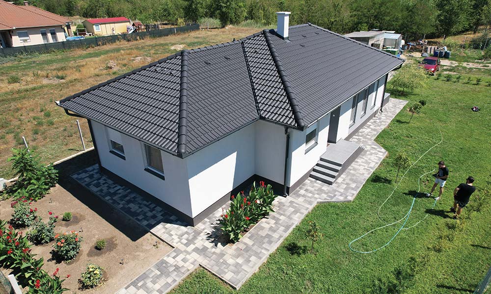Lakóházak
