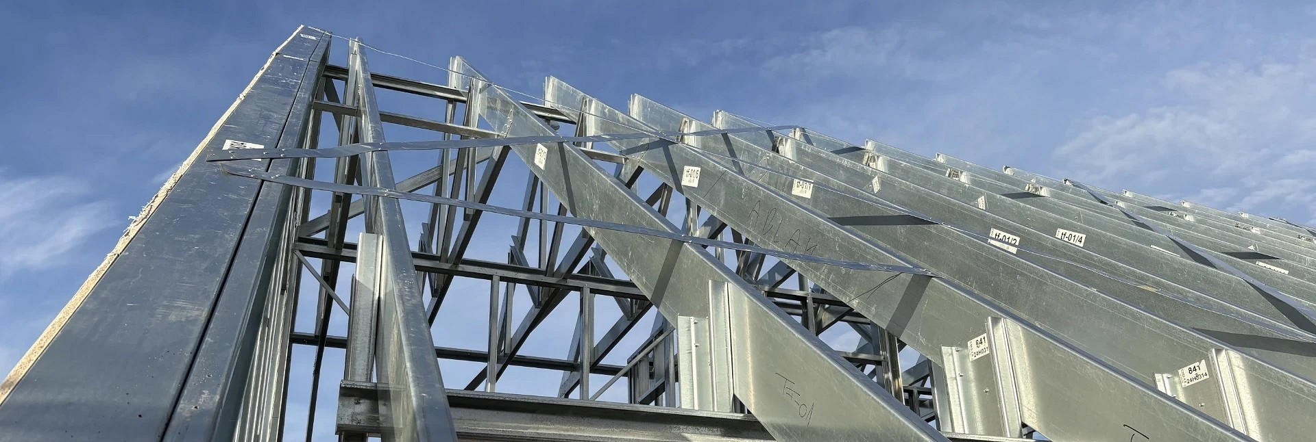 WE PROVIDE YOU THE BEST STEEL-FRAME CONSTRUCTION